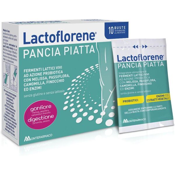 montefarmaco otc spa lactoflorene pancia piatta 10 buste