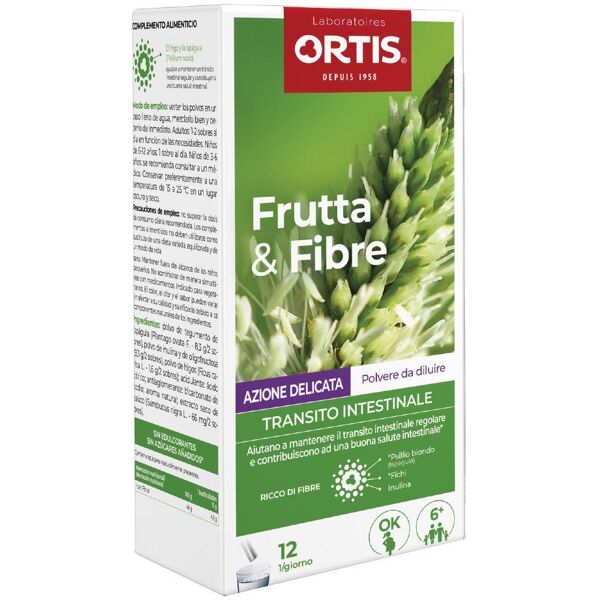 ortis laboratoires pgmbh frutta & fibre azione del 12stk