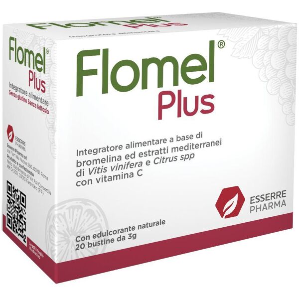 esserre pharma srl flomel plus 20 bust.