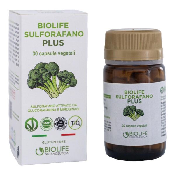 nutraceutica biolife srl biolife sulforafano plus 30cps