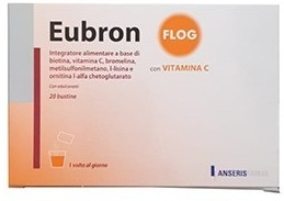 anseris farma eubron flog 20 bustine - integratore per il benessere delle vie respiratorie