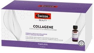 health and happiness (h&h) it. swisse - collagene 7 flaconcini da 30ml, integratore per la salute della pelle e delle articolazioni