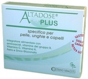 sterling farmaceutici srl altadose plus 30 capsule - integratore per il benessere generale