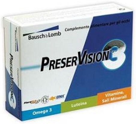 bausch & lomb preservision 3 - 30 compresse