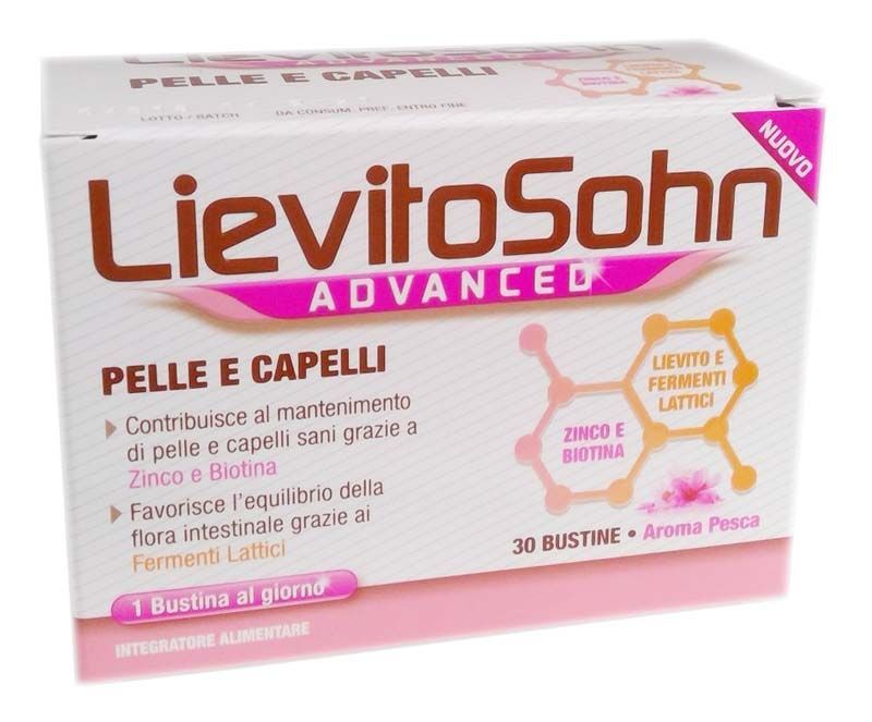 chiesi farmaceutici spa lievitosohn advanced 30 bustine - integratore naturale per la salute e il benessere