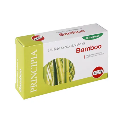kos srl bamboo estratto secco - integratore alimentare - 60 capsule