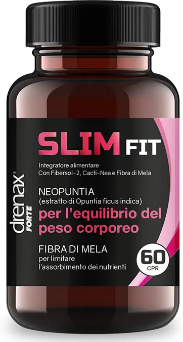 paladin pharma spa drenax forte slim fit 60 compresse senza glutine - integratore per il controllo del peso