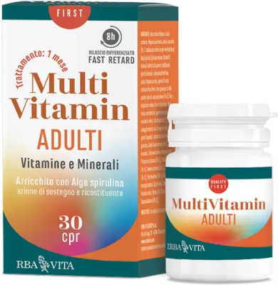 erba vita multivitamin adulti vitamine e minerali 30 compresse