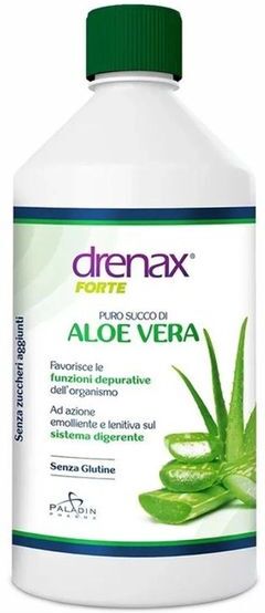 paladin pharma spa drenax aloe 1 litro - integratore per il benessere digestivo e detox