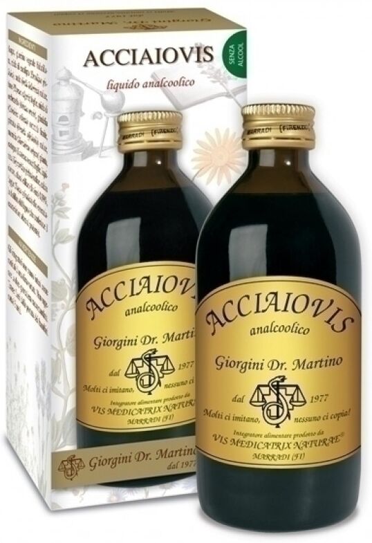 dr.giorgini ser-vis srl acciaiovis liq.alcol.200ml svs - soluzione alcolica disinfettante, 200 millilitri, protezione igiene