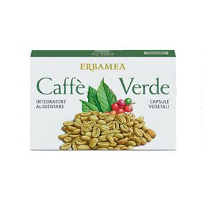 erbamea srl caffè verde capsule vegetali - marca x - integratore per dimagrire - 60 capsule - caffè verde puro per perdita di peso