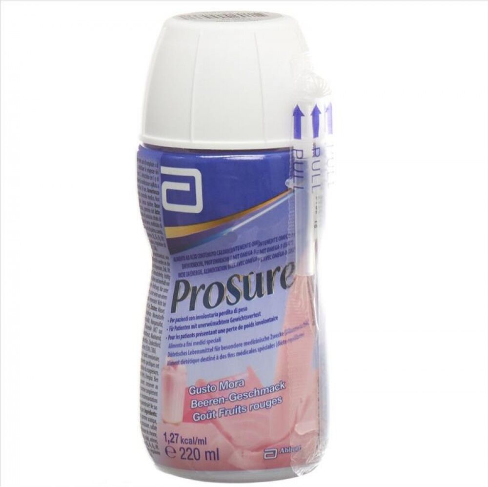 abbott prosure - bevanda dietetica gusto mora 220ml - integratore nutrizionale per il benessere