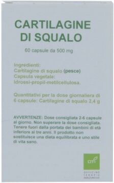 oti srl cartilagine di squalo - integratore per le articolazioni 60 capsule