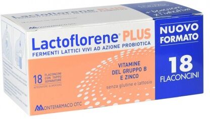 montefarmaco otc spa lactoflorene plus 18 flaconcini fl 180ml