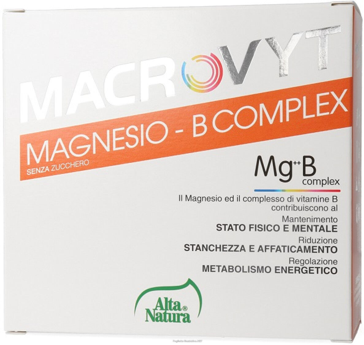 alta natura-inalme srl macrovyt - magnesio b complex 18 bustine