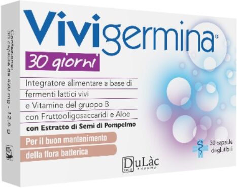 dulac farmaceutici 1982 srl vivigermina 30 giorni 30 cps