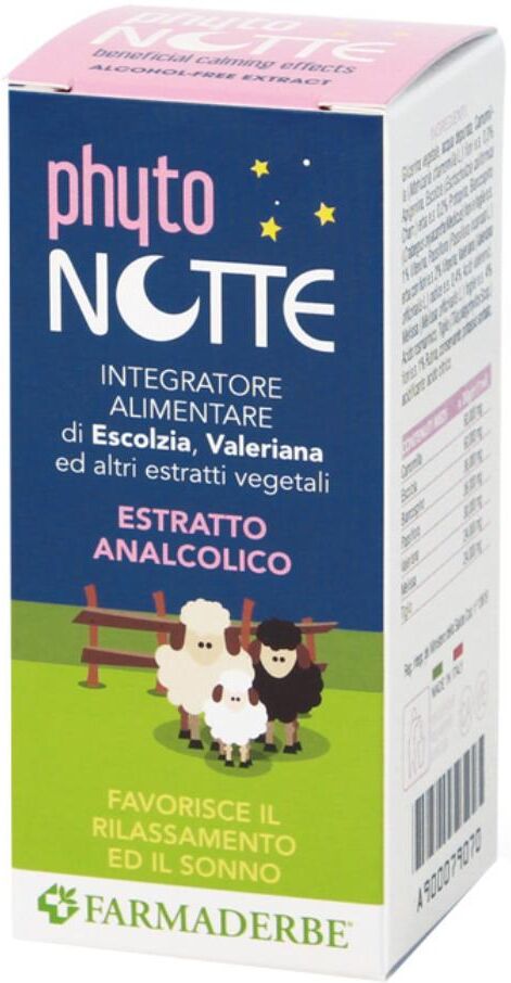 farmaderbe srl phytonotte estratto analc.50ml