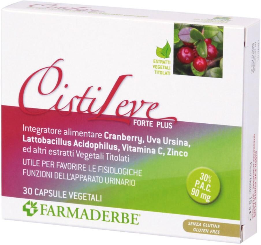 farmaderbe srl cistileve forte plus 30 capsule