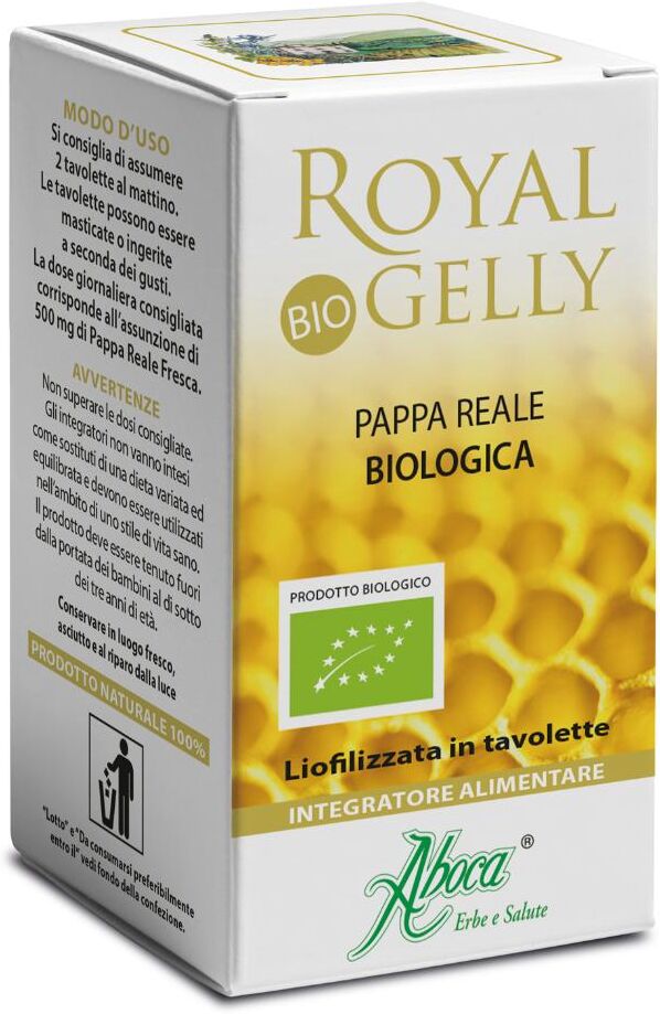 aboca spa societa' agricola aboca naturaterapia linea tono ed energia royalgelly pappa reale, 40 tavolette