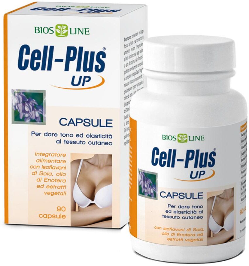 bios line spa cell plus up integratore 90 capsule - integratore alimentare con isoflavoni di soia ed estratti vegetali