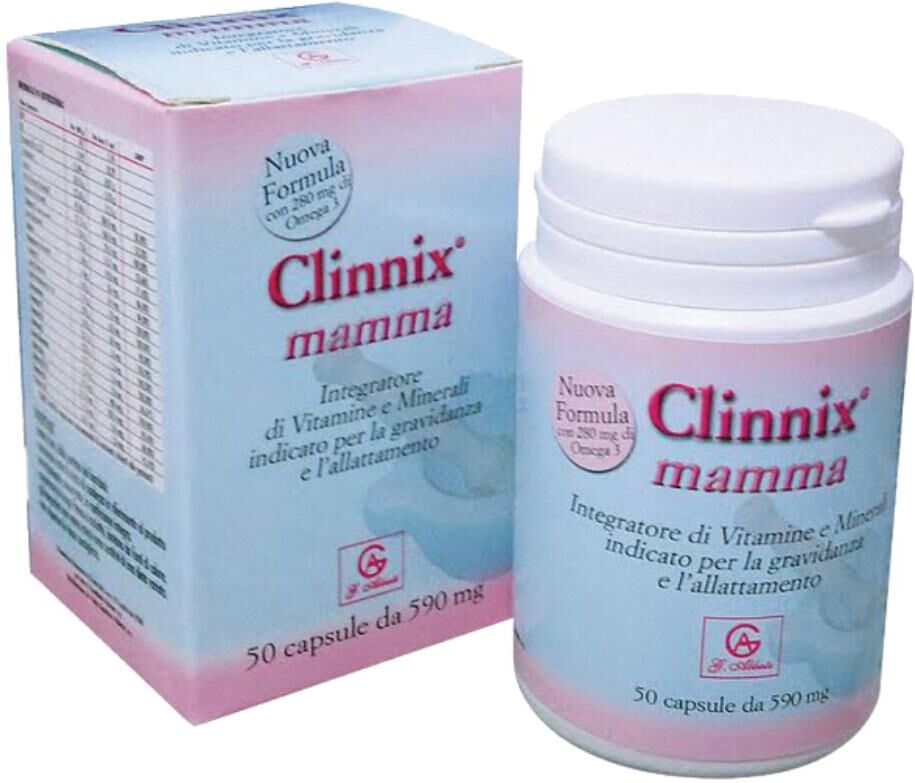 abbate a&v pharma srl clinnix mamma integratore 50 cps 590mg