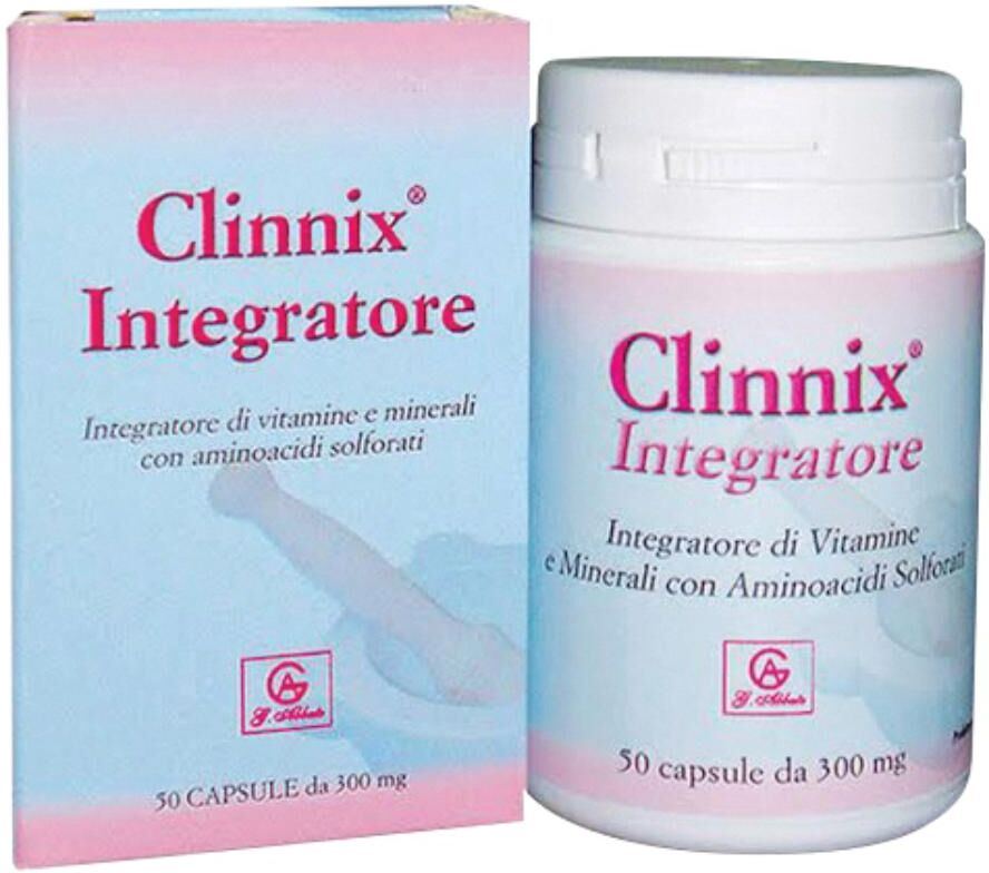 abbate a&v pharma srl clinnix integratore vitamine/minerali 50 capsule cps