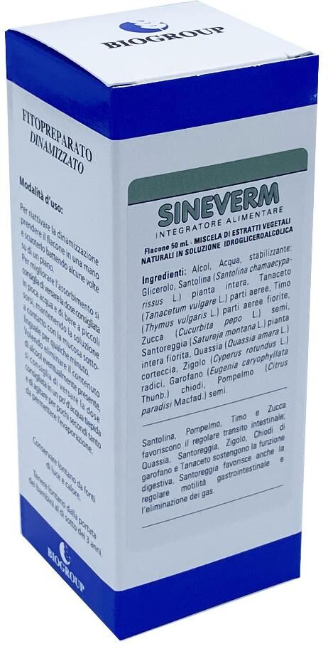 biogroup spa societa' benefit sineverm gtt 50ml