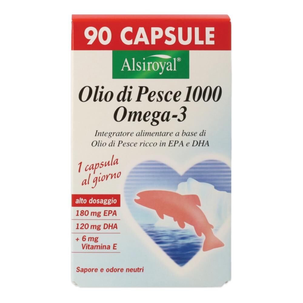 dott.c.cagnola srl olio pesce 1000 omega 3, 90 capsule - integratore di omega-3 ad alto dosaggio