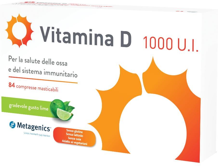 metagenics belgium bvba vitamina d - per la salute delle ossa e del sistema immunitario 84 compresse