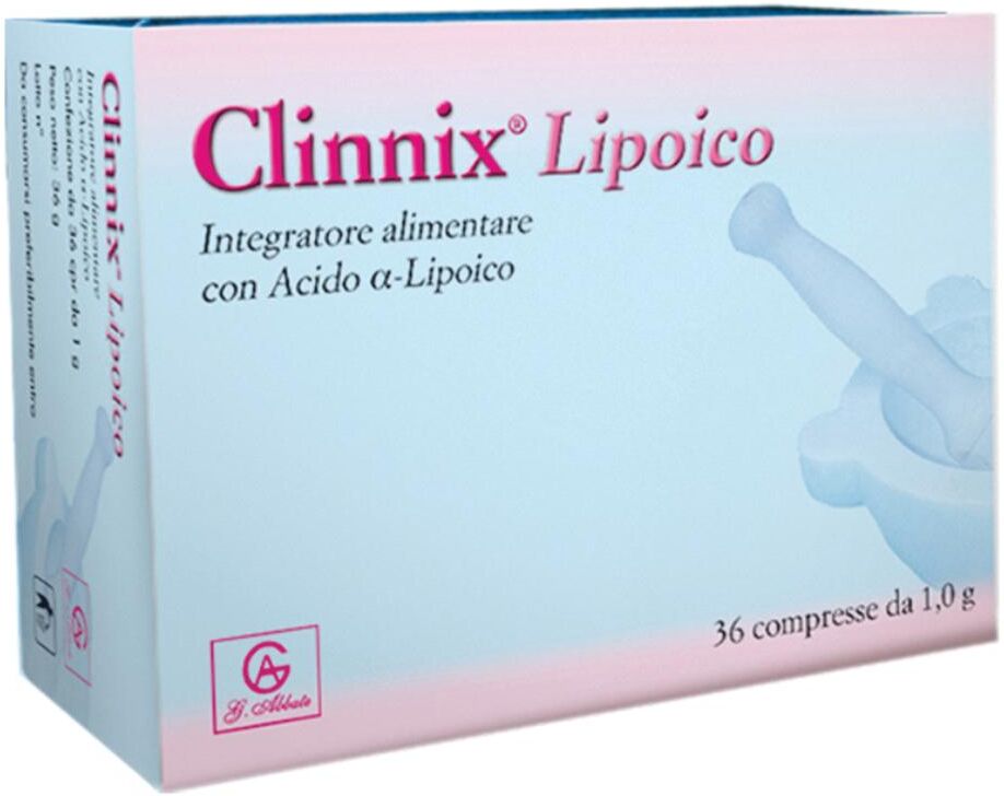 abbate a&v pharma srl clinnix lipoico 36 cpr 1,5g