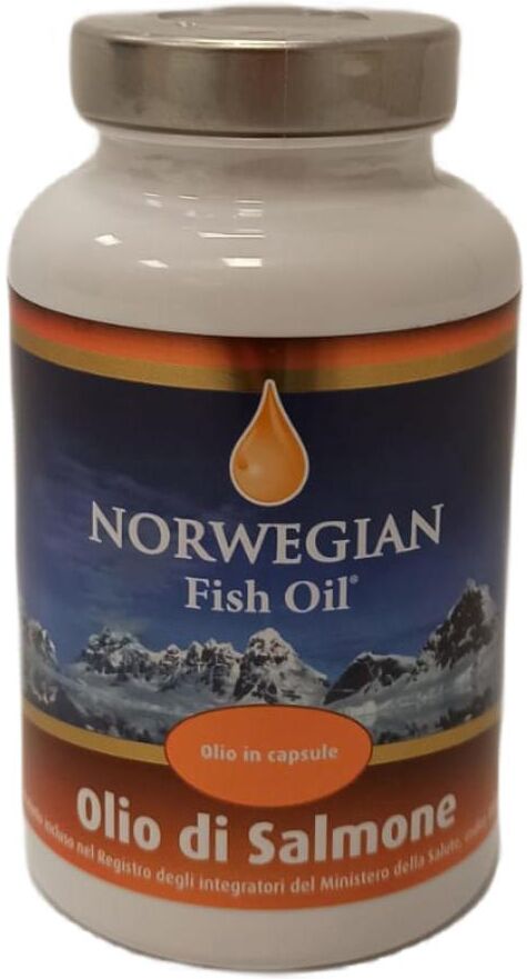 norwegian fish oil as omega 3 olio salmone 180cps