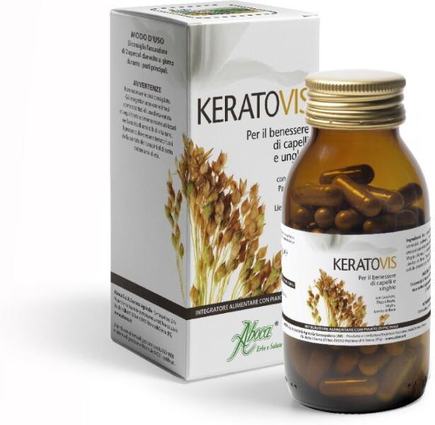 aboca spa societa' agricola keratovis 100 opercoli - integratore per la cura delle unghie e dei capelli