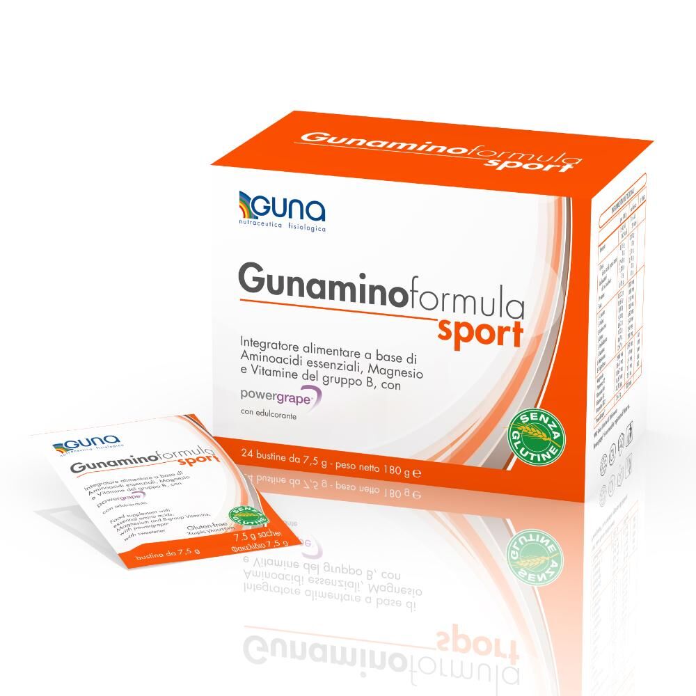 guna spa gunamino formula sport - 24 bustine da 7,5g