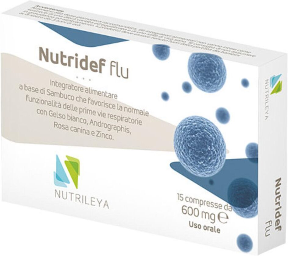 nutrileya srl nutridef flu 15cpr