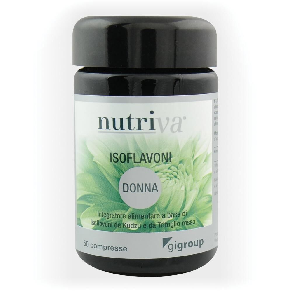 giuriati group srl giuriati - nutriva isoflavoni donna 50 cpr 600mg