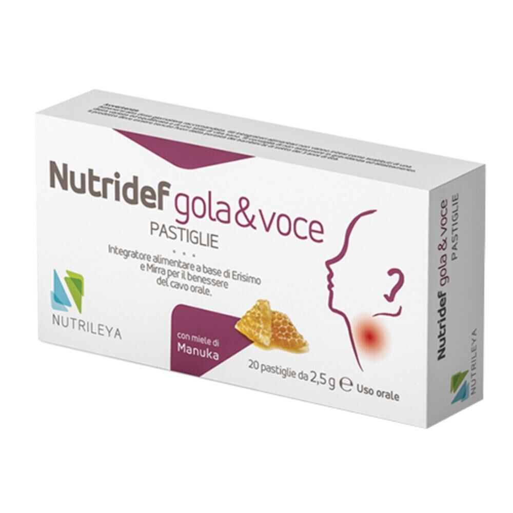 nutrileya srl nutridef gola&voce mi/li20past