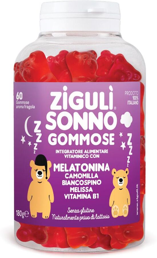 falqui prodotti farmac. srl ziguli'sonno 60 gomm.fragola