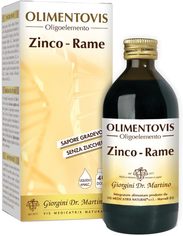 dr.giorgini ser-vis srl olimentovis zinco rame 200ml