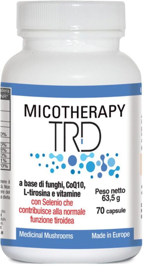 a.v.d. reform srl micotherapy trd - integratore alimentare per il riequilibrio della tiroide, 70 capsule