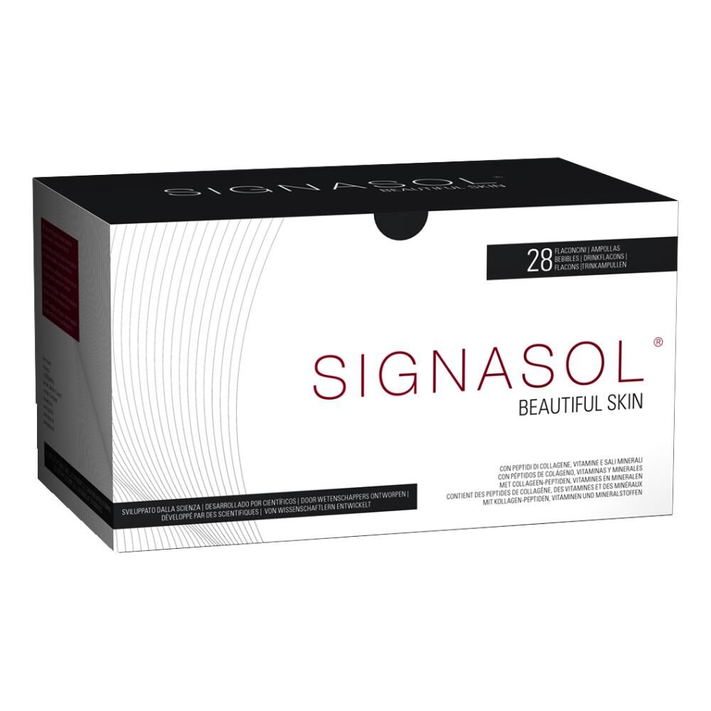 de salute remitan gmbh signasol beautiful skin 28 flaconcini 25ml a base di collagene, vitamine e sali minerali