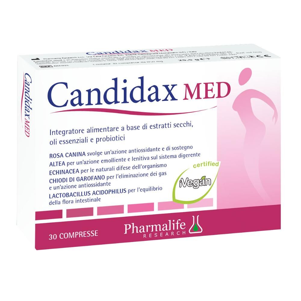 pharmalife research srl candidax med - 30 compresse