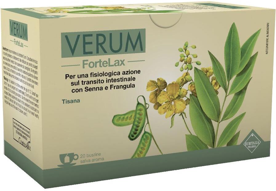 euritalia pharma (div.coswell) verum fortelax - tisana 20 filtri