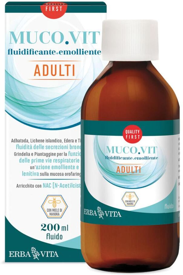 erba vita mucovit fluido adulti 200ml