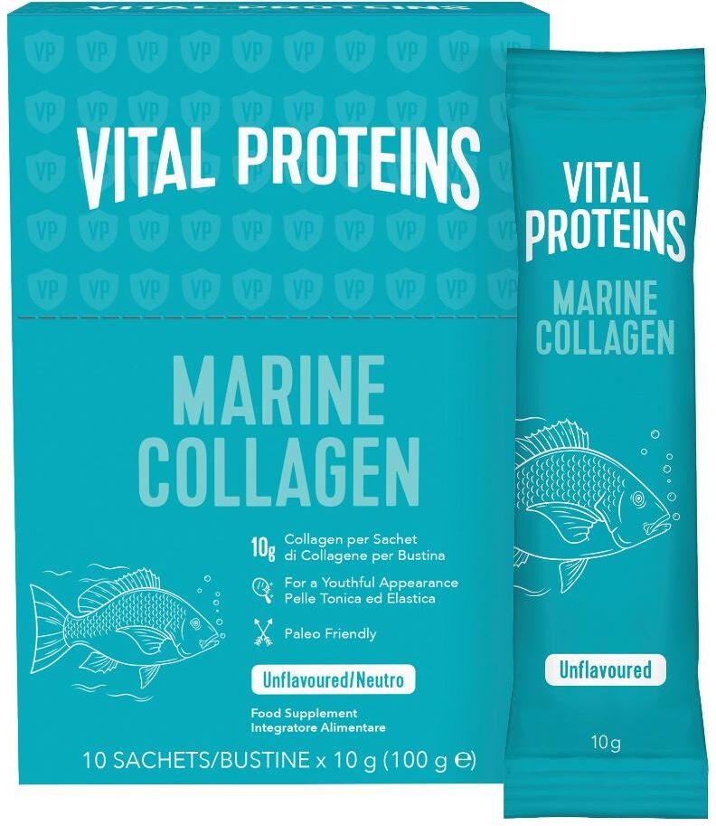 nestle' it.spa(healthcare nu.) nestlé - vital proteins marine collagen 10 bustine - integratore di collagene marino