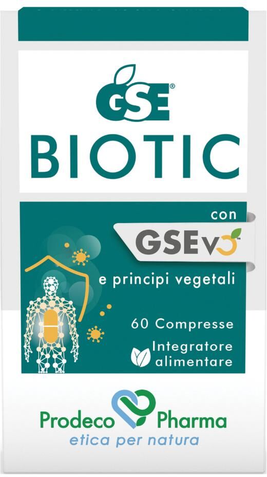 prodeco pharma srl gse biotic integratore per il sistema immunitario 60 compresse