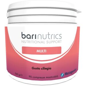 Metagenics Belgium Bvba BariNutrics Multi Support 90 Compresse Masticabili - Integratore Vitaminico per Pazienti Bariatrici