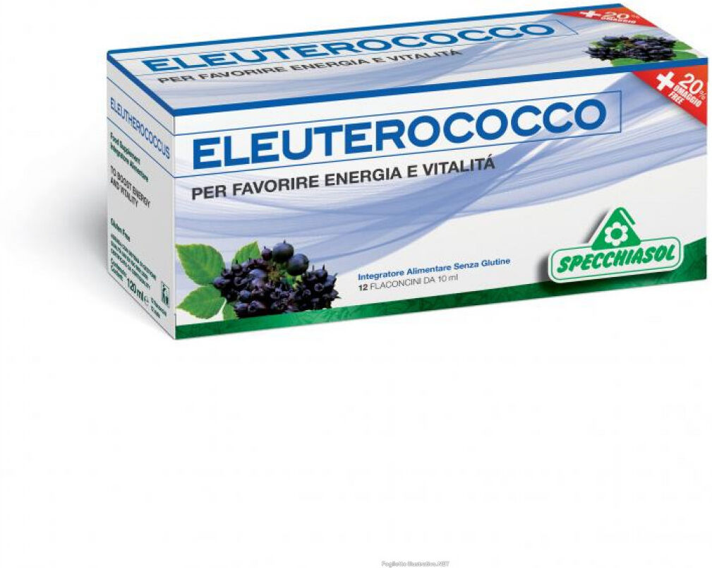 Specchiasol Srl ELEUTEROCOCCO Specchiasol 12 Fl.10ml