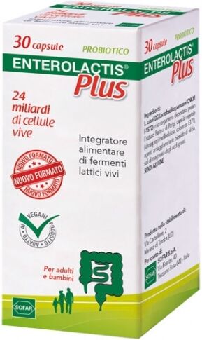 Alfasigma Paraf Enterolactis Plus - 30 Capsule