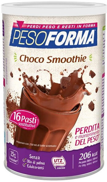 Nutrition & Sante' Italia Spa Pesoforma - Choco Smoothie 16 Pasti 436g