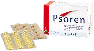 Pharmalife Research Srl Psoren - 30 compresse + 30 perle